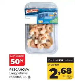Alimerka PESCANOVA Langostinos rodolfos oferta