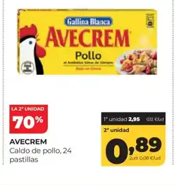 Alimerka AVECREM Caldo de pollo, 24 pastillas oferta