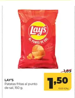Alimerka LAY'S Patatas fritas al punto de sal oferta