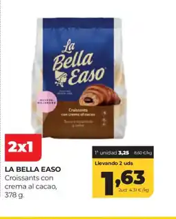 Alimerka LA BELLA EASO Croissants con crema al cacao oferta