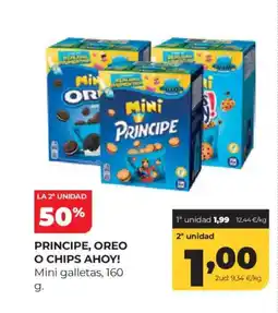 Alimerka PRINCIPE, OREO O CHIPS AHOY! Mini galletas oferta