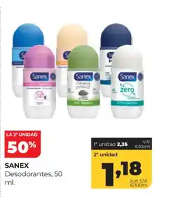 Alimerka SANEX Desodorantes oferta