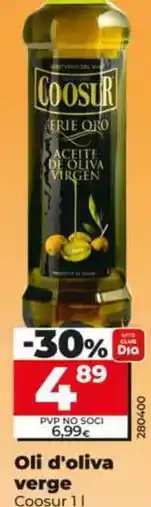 Dia Coosur - aceite de oliva virgen oferta
