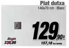 Ferrolan Plat dutxa oferta