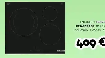 Bosch - encimera pig63lbbse