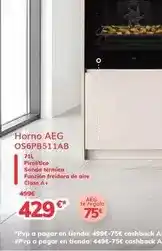 Mi electro Aeg - horno os6pb511ab oferta