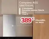 Mi electro Aeg - campana gbb7d391hl oferta