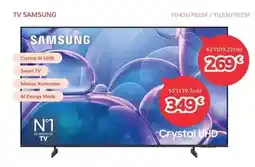 Mi electro Samsung - tv 50c362cmb tu43u7025f oferta