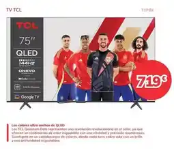 Mi electro Tcl - tv 75 qled oferta