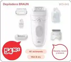 Mi electro Braun - depiladora oferta