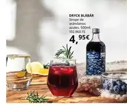 IKEA Dryck blabar sirope de arandanos azuales oferta