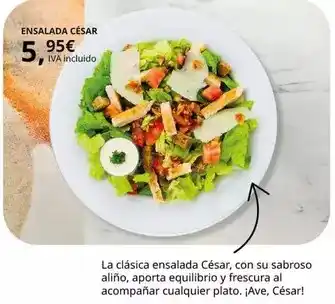 IKEA Ensalada césar oferta