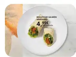 IKEA Rollito de salmón marinado oferta