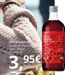 IKEA Dryck lingon sirope de arandano rojos oferta