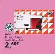 IKEA Té negro oferta
