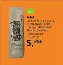 IKEA Café de filtro en grano. tueste fuerte oferta