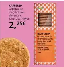 IKEA Moments - galletas de jengibre con almendra oferta