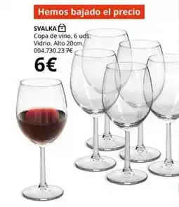 IKEA Copa de vino oferta