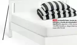 IKEA Funda de edredón y funda de almohada oferta