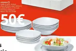 IKEA Blanco - vajilla oferta