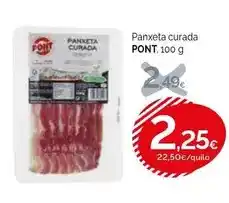Condis Pont - panxeta curada oferta