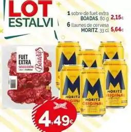 Condis Boadas - sobre de fuet extra oferta
