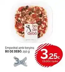 Condis Bo de debò - empedrat amb tonyina oferta