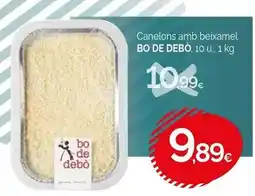 Condis Bo de debò - canelons amb beixamel oferta