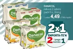 Condis Danone - danacol natural o sabors oferta