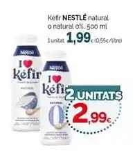 Condis Nestlé - kéfir natural o natural 0% oferta