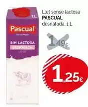 Condis Pascual - llet sense lactosa desnatada oferta