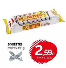 Condis Donettes - ratllats oferta