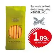 Condis Menendez - bastonets amb oli d'oliva verge extra oferta