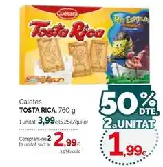 Condis Cuétara - tosta rica oferta