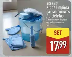 ALDI Ride - kit de limpieza para automoviles/bicicletas oferta