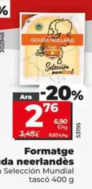 Dia Dia seleccion mundial - queso gouda holandés oferta