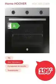 Mi electro Hoover - horno hoc3b1158bi oferta