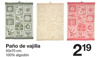 Zeeman Paño de vajilla oferta