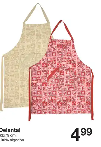 Zeeman Delantal oferta