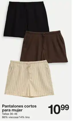 Zeeman Pantalones cortos para mujer oferta