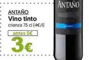 Hiper Usera De antaño - vino tinto oferta