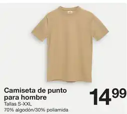 Zeeman Camiseta de punto para hombre oferta