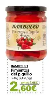 Hiper Usera Bamboleo - pimientos del piquillo oferta