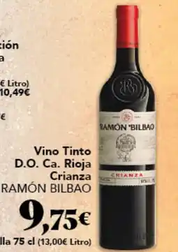 Gadis RAMÓN BILBAO Vino Tinto D.O. Ca. Rioja Crianza oferta