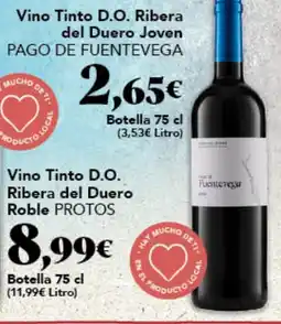Gadis PAGO DE FUENTEVEGA Vino Tinto D.O. Ribera del Duero Joven oferta