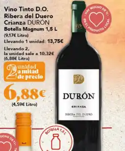 Gadis DURÓN Vino Tinto D.O. Ribera del Duero Crianza oferta