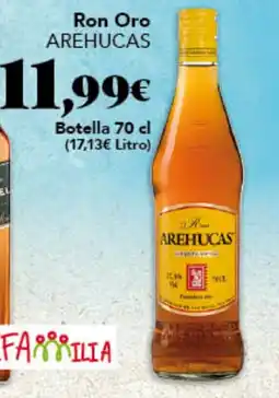 Gadis AREHUCAS Ron Oro oferta