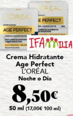 Gadis L'ORÉAL Crema Hidratante Age Perfect oferta