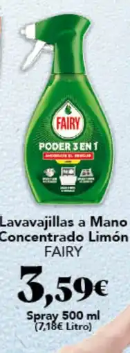 Gadis FAIRY Lavavajillas a Mano Concentrado Limón oferta