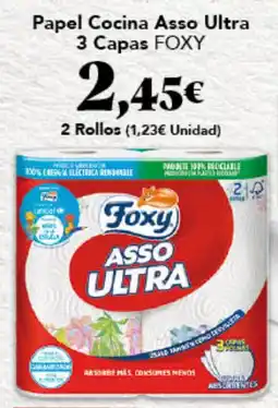 Gadis FOXY Papel Cocina Asso Ultra 3 Capas oferta